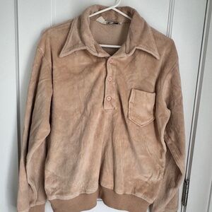 Tan Fleece Men's Sweatshirt